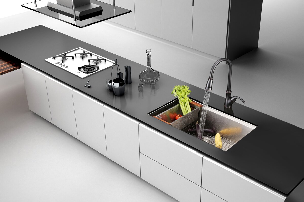 roma 32 x 19 undermount kitchen sink